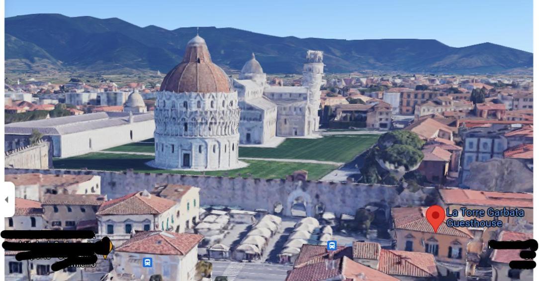 La Torre Garbata Hotell Pisa Eksteriør bilde